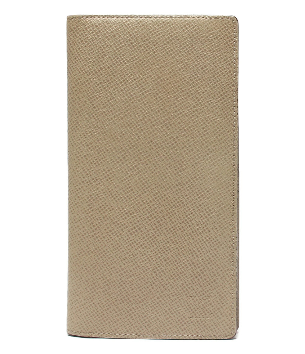 Louis Vuitton Long Wallet Portefeuille Taiga Leather Brown